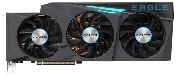 GigaByte GeForce RTX 3080 Ti EAGLE 12G LHR 1665MHz PCI-E 4.0 12288MB 19000MHz 384 bit 2xHDMI 3xDisplayPort HDCP GV-N308TEAGLE-12GD