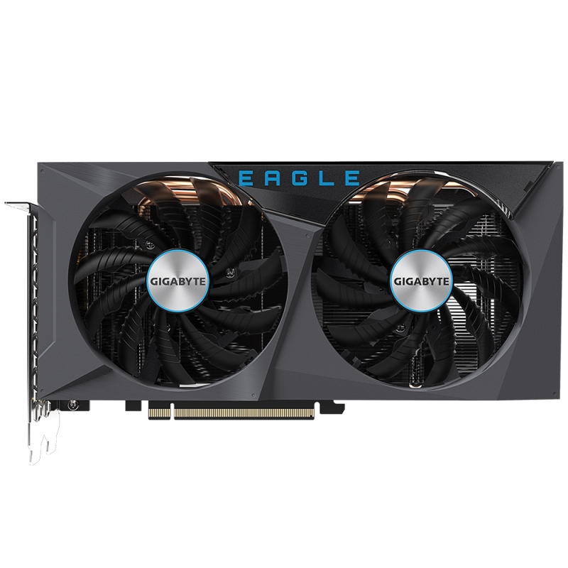 GigaByte GeForce RTX 3060 Ti EAGLE 8G LHR 1665MHz PCI-E 4.0 8192MB 14000MHz 256 bit 2xHDMI 2xDisplayPort HDCP GV-N306TEAGLE-8GD 2.0