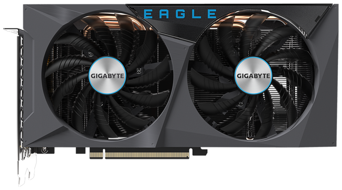 GigaByte GeForce RTX 3060 Ti EAGLE OC 8G LHR 1695MHz PCI-E 4.0 8192MB 14000MHz 256 bit 2xHDMI 2xDisplayPort HDCP GV-N306TEAGLE OC-8GD 2.0