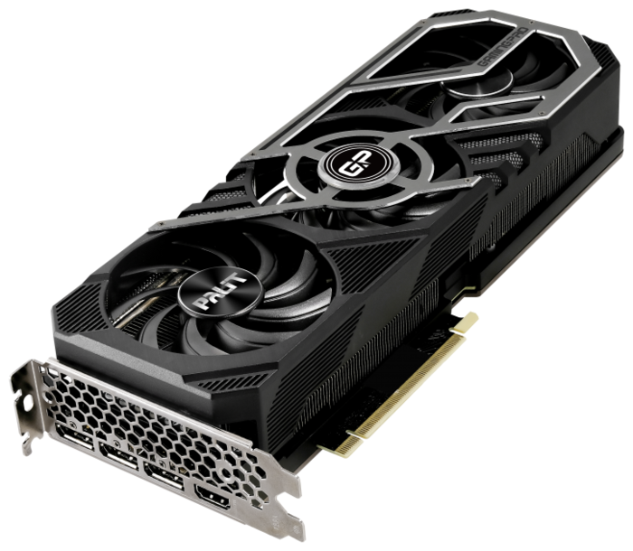 Palit GeForce RTX 3090 GamingPro OC 24GB 1725MHz PCI-E 4.0 24576MB 19500MHz 384 bit HDMI 3xDisplayPort HDCP NED3090S19SB-132BA