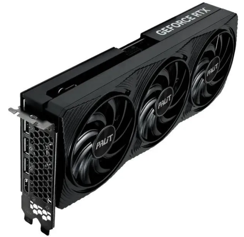 Palit GeForce RTX 4080 SUPER INFINITY 3 OC 2580MHz PCI-E 4.0 16384MB 23000MHz 256bit HDMI 3xDisplayPort HDCP NED408SS19T2-1032S