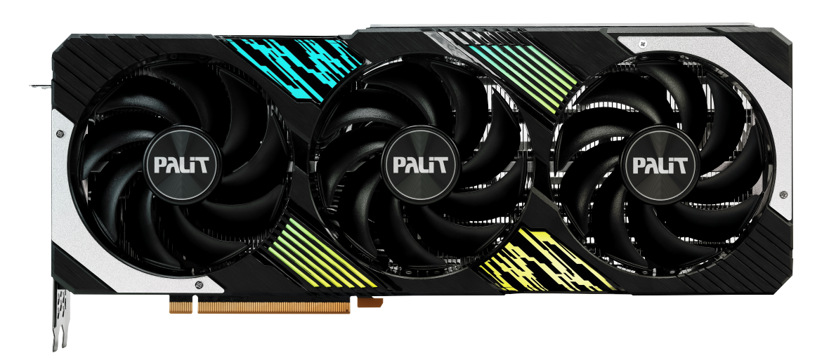Palit GeForce RTX4080 SUPER GAMINGPRO OC16G 2610MHz PCI-E 4.0 16384MB 23000MHz 256bit HDMI 3xDisplayPort HDCP NED408ST19T2-1032A