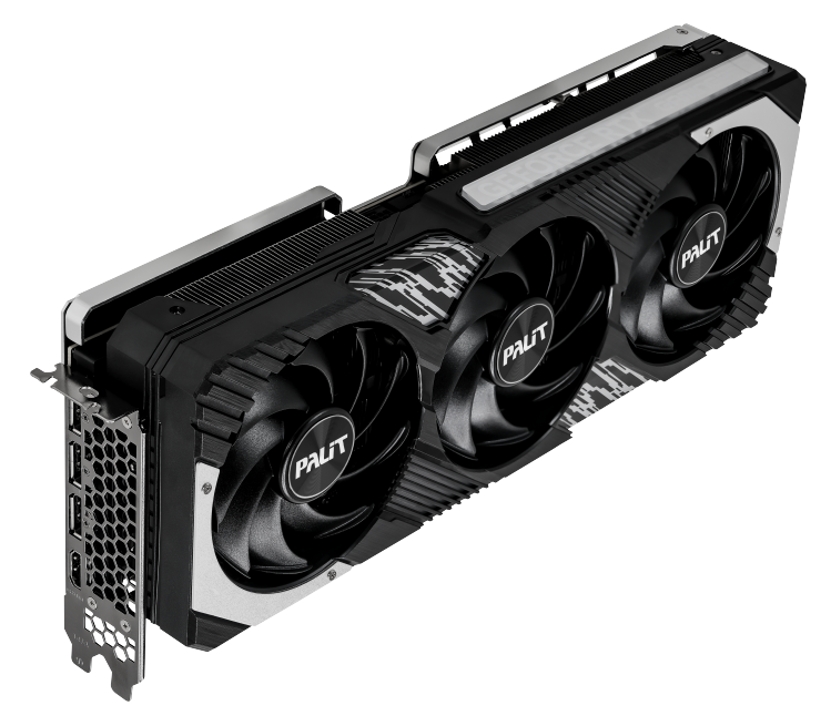 Palit GeForce RTX4080 SUPER GAMINGPRO OC16G 2610MHz PCI-E 4.0 16384MB 23000MHz 256bit HDMI 3xDisplayPort HDCP NED408ST19T2-1032A