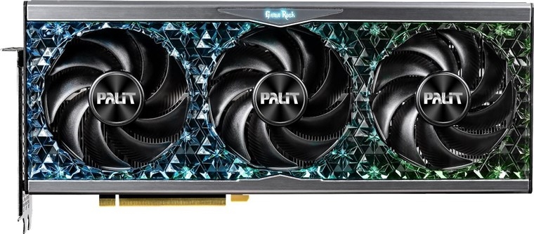 Palit GeForce RTX 4080 GameRock OC 2640MHz PCI-E 4.0 16384MB 22400MHz 256bit HDMI 3xDisplayPort HDCP NED4080S19T2-1030G