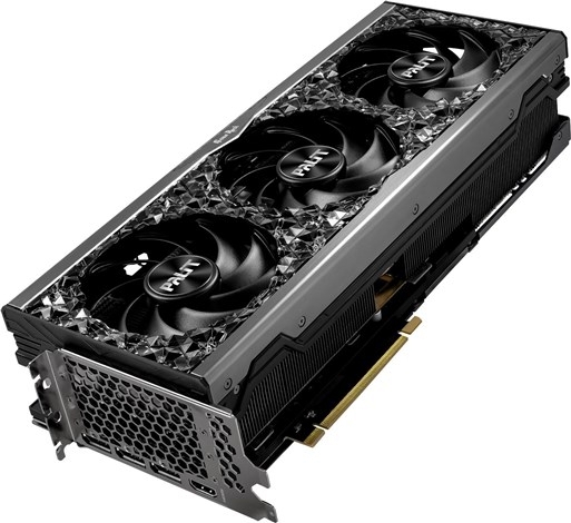 Palit GeForce RTX 4080 GameRock OC 2640MHz PCI-E 4.0 16384MB 22400MHz 256bit HDMI 3xDisplayPort HDCP NED4080S19T2-1030G