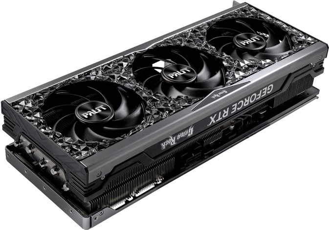 Palit GeForce RTX 4080 GameRock OC 2640MHz PCI-E 4.0 16384MB 22400MHz 256bit HDMI 3xDisplayPort HDCP NED4080S19T2-1030G