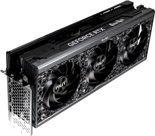 Palit GeForce RTX 4080 GameRock OC 2640MHz PCI-E 4.0 16384MB 22400MHz 256bit HDMI 3xDisplayPort HDCP NED4080S19T2-1030G
