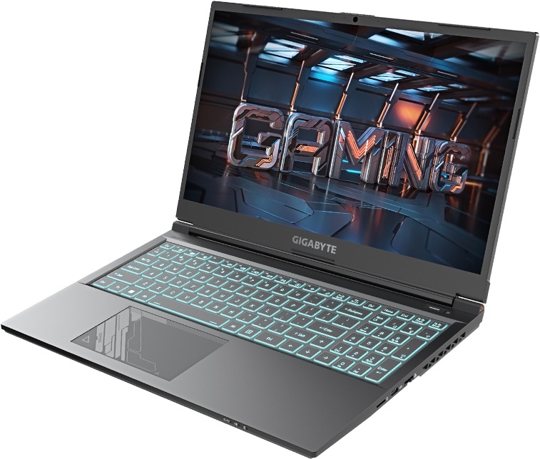 GigaByte G5 KF KF-E3KZ313SD (Intel Core i5-12500H 2500MHz/15.6"/1920x1080/16GB/512GB SSD/DVD нет/NVIDIA GeForce RTX 4060 8GB/Wi-Fi/Bluetooth/DOS)