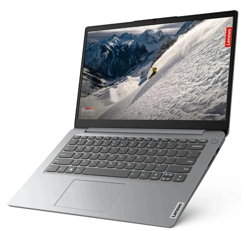 Lenovo IdeaPad 1 14AMN7 (AMD Ryzen 5 7520U 2800MHz/14"/1920x1080/8GB/512GB SSD/AMD Radeon 610M/DOS) 82VF007XPS