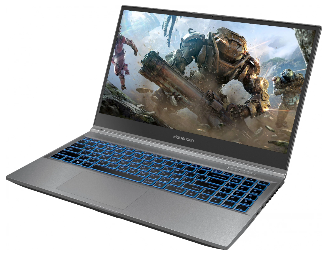 MAIBENBEN X525 (Intel Core i5 12450H 2000MHz/15.6" IPS/1920x1080/16GB/512GB SSD/DVD нет/NVIDIA GeForce RTX 4050 6Gb/Linux) X525FSFMLGRE1