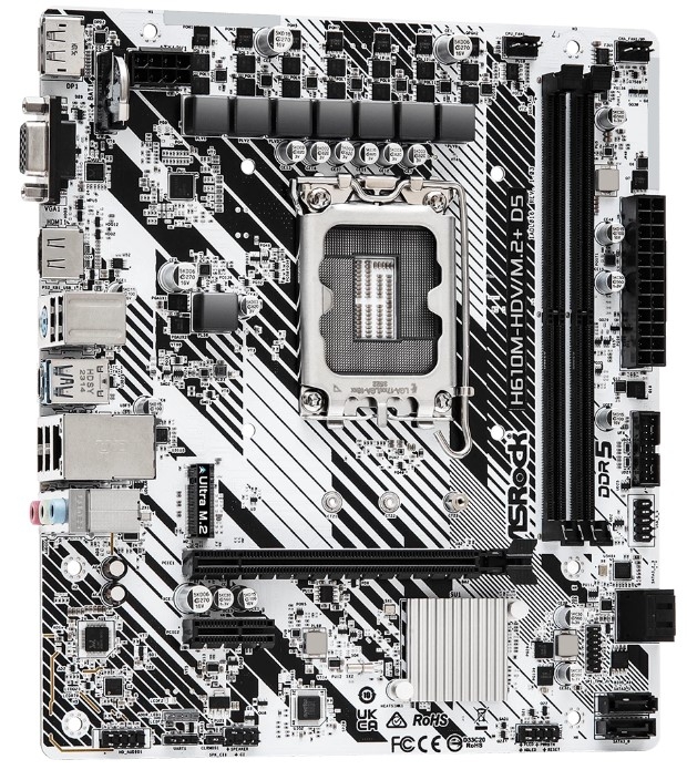 ASRock H610M-HDV/M.2+ D5 LGA1700