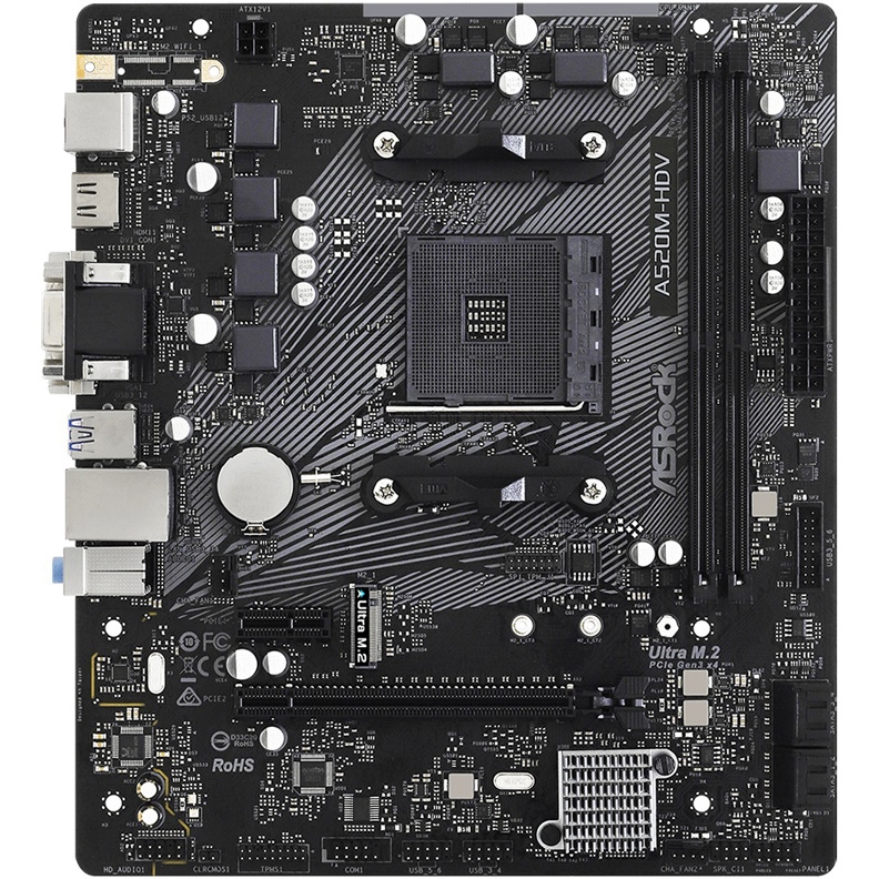 ASRock A520M-HDV sAM4