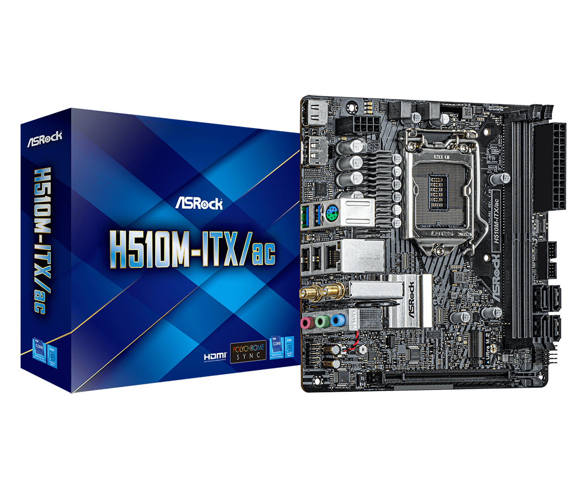 ASRock H510M-ITX/AC LGA1200