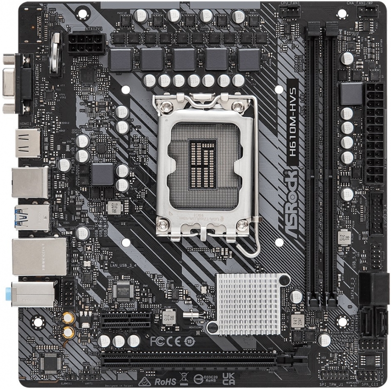 ASRock H610M-HVS LGA1700