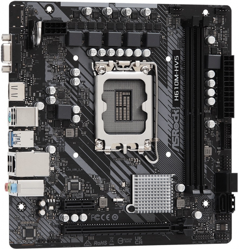 ASRock H610M-HVS LGA1700