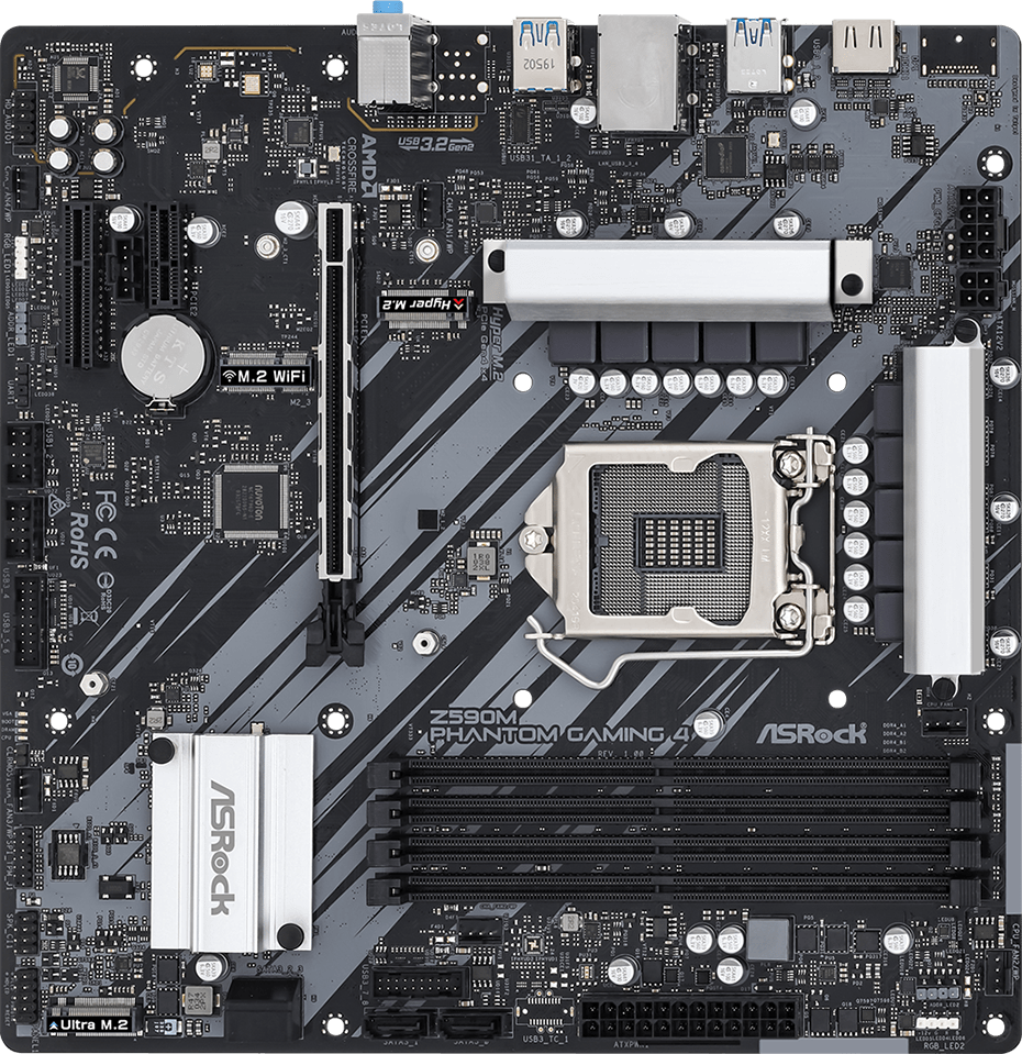 ASRock Z590M PHANTOM GAMING 4 LGA1200