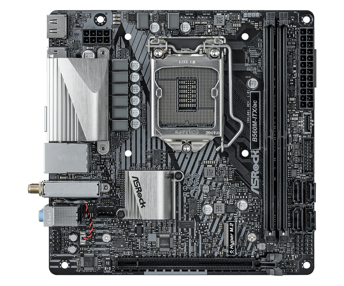 ASRock B560M-ITX/AC LGA1200