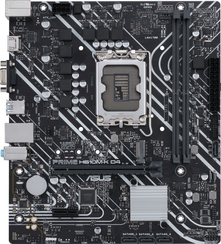 ASUS PRIME H610M-K D4 LGA1700