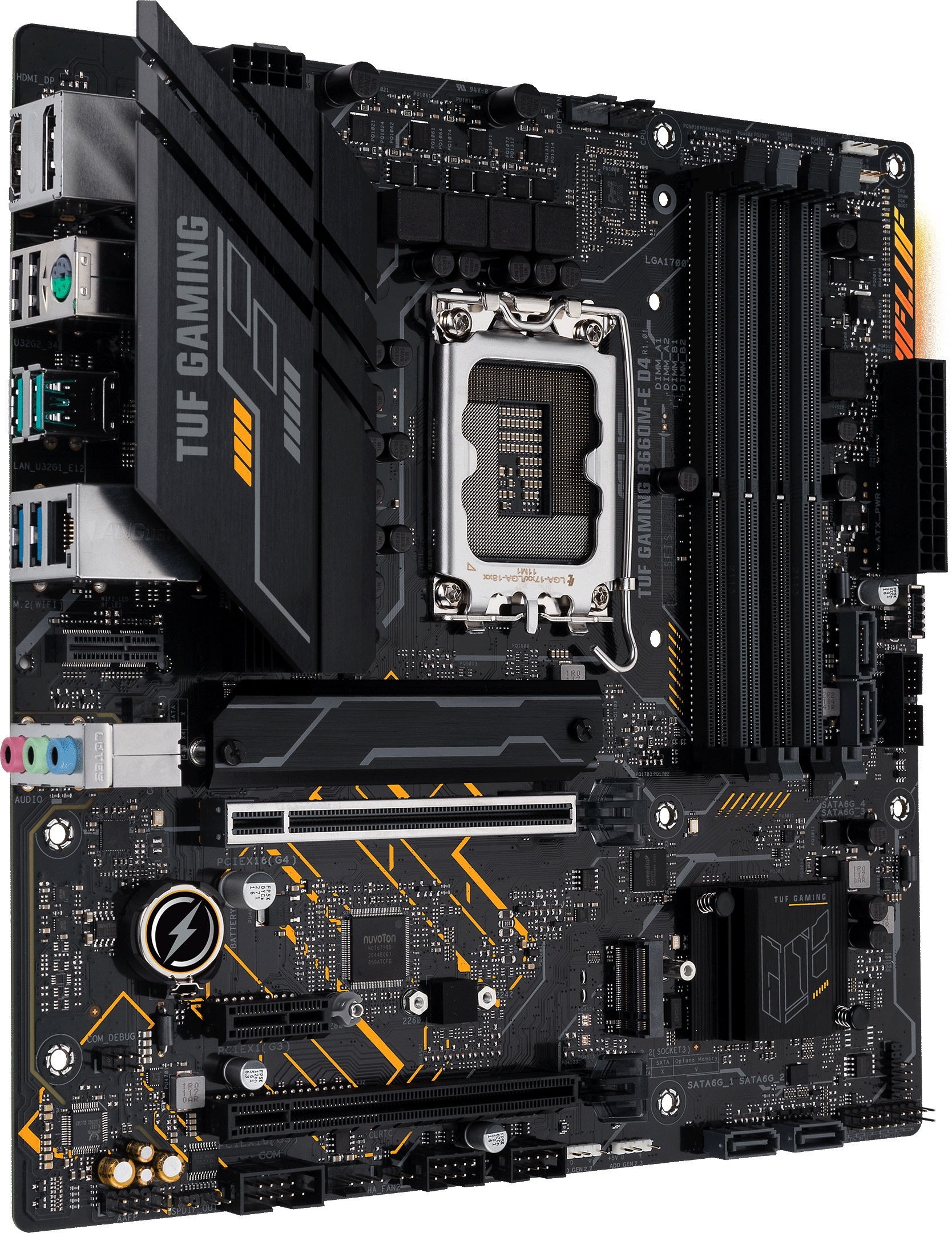 ASUS TUF GAMING B660M-E D4 LGA1700