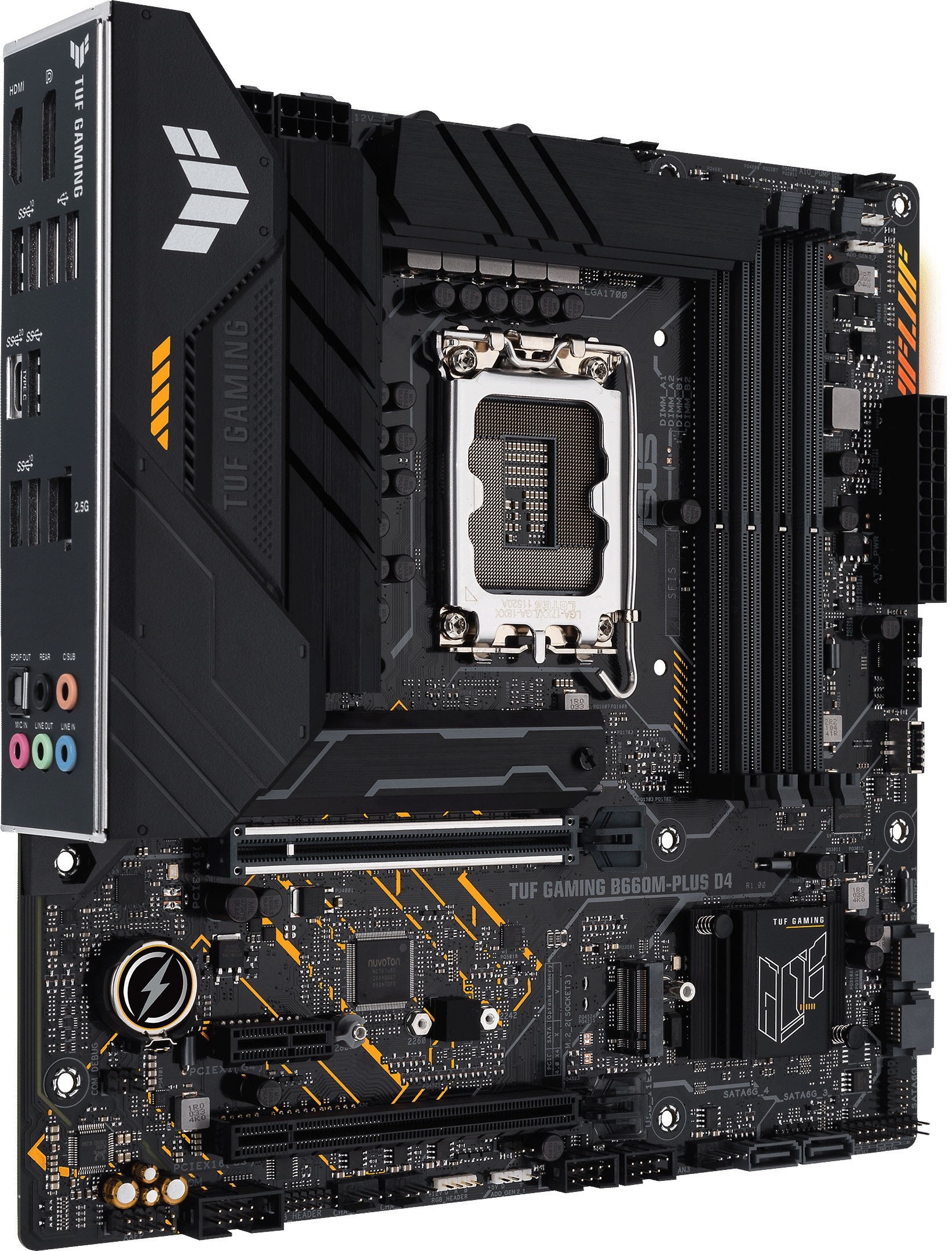 ASUS TUF GAMING B660M-PLUS D4 LGA1700