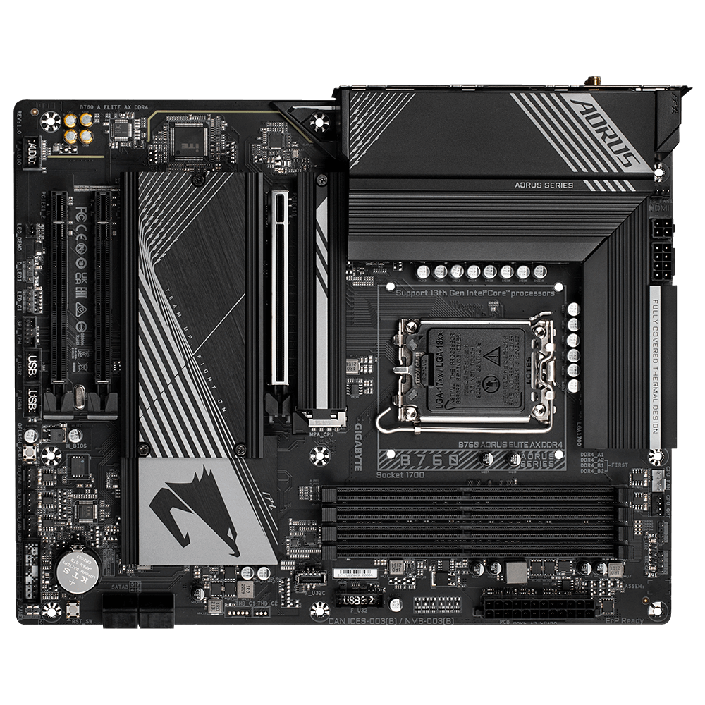 GigaByte B760 AORUS ELITE AX DDR4 LGA1700