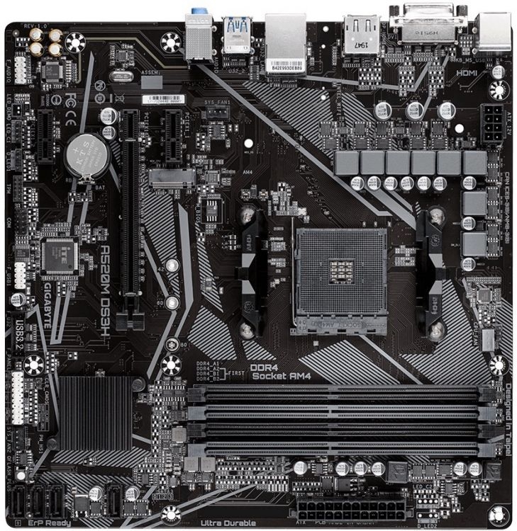 GigaByte A520M DS3H sAM4