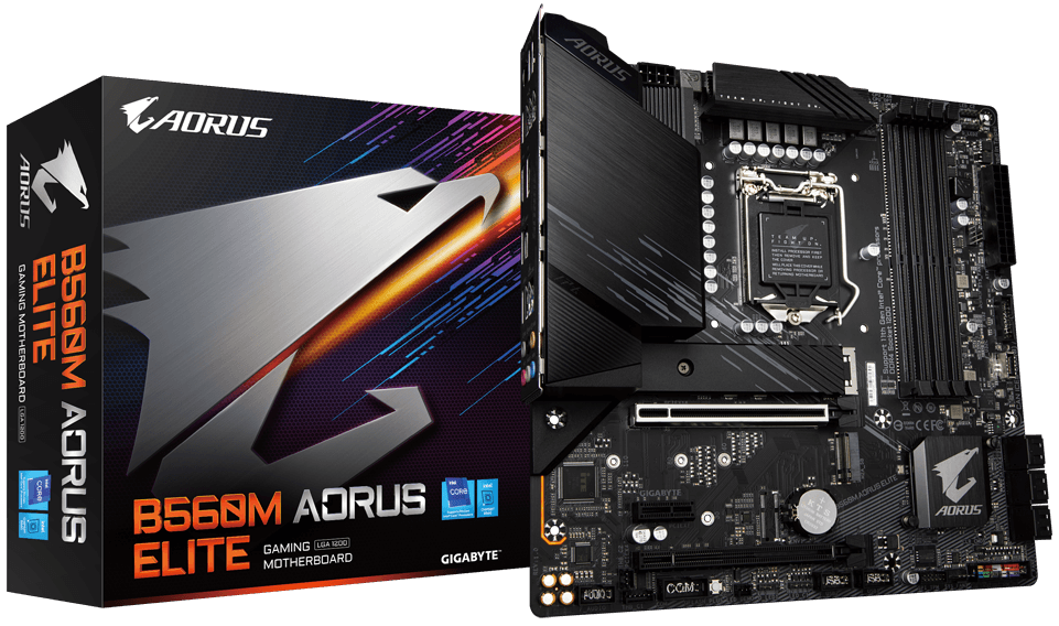 

Материнская плата GigaByte, B560M AORUS ELITE LGA1200