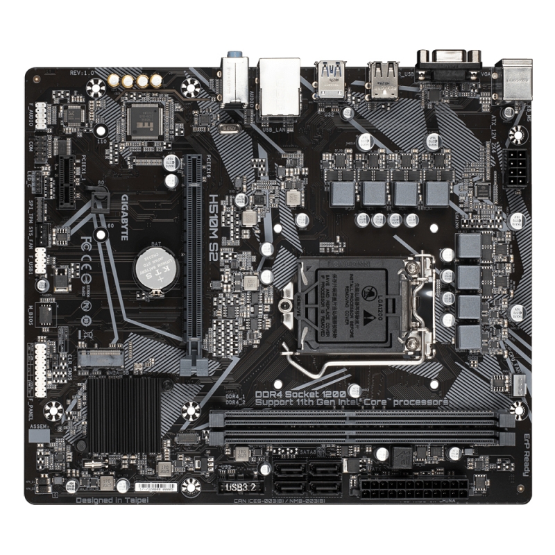 GigaByte H510M S2 (rev. 1.0) LGA1200