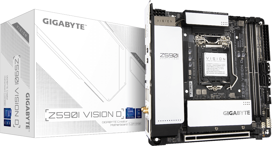 GigaByte Z590I VISION D LGA1200