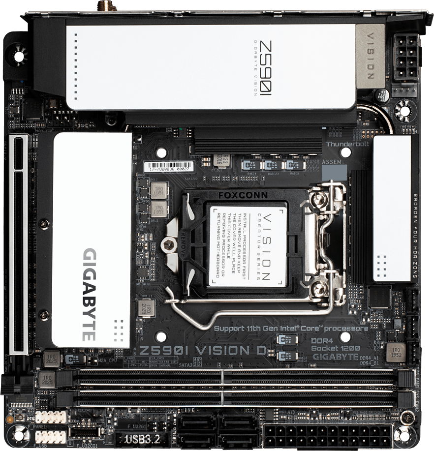 GigaByte Z590I VISION D LGA1200