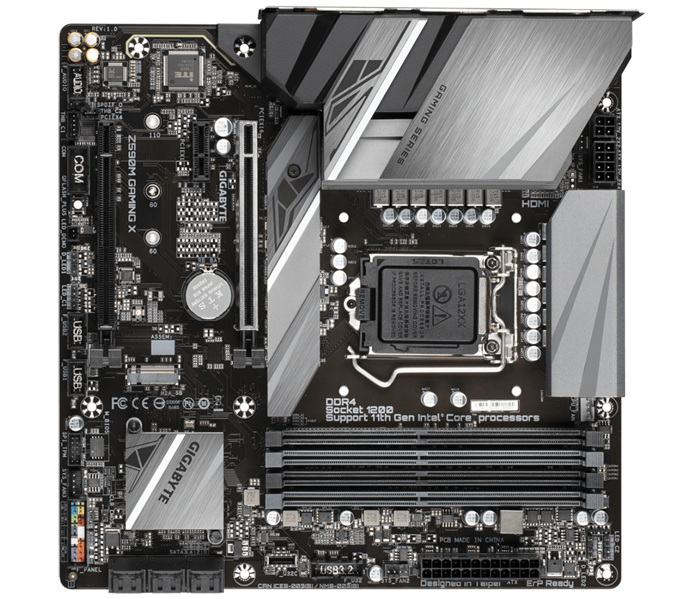 GigaByte Z590M GAMING X LGA1200