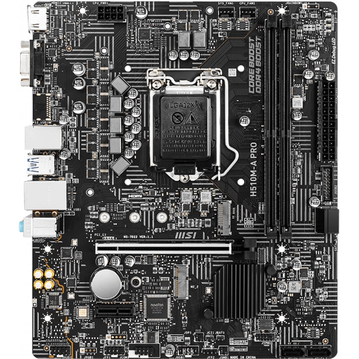 MSI H510M-A PRO LGA1200