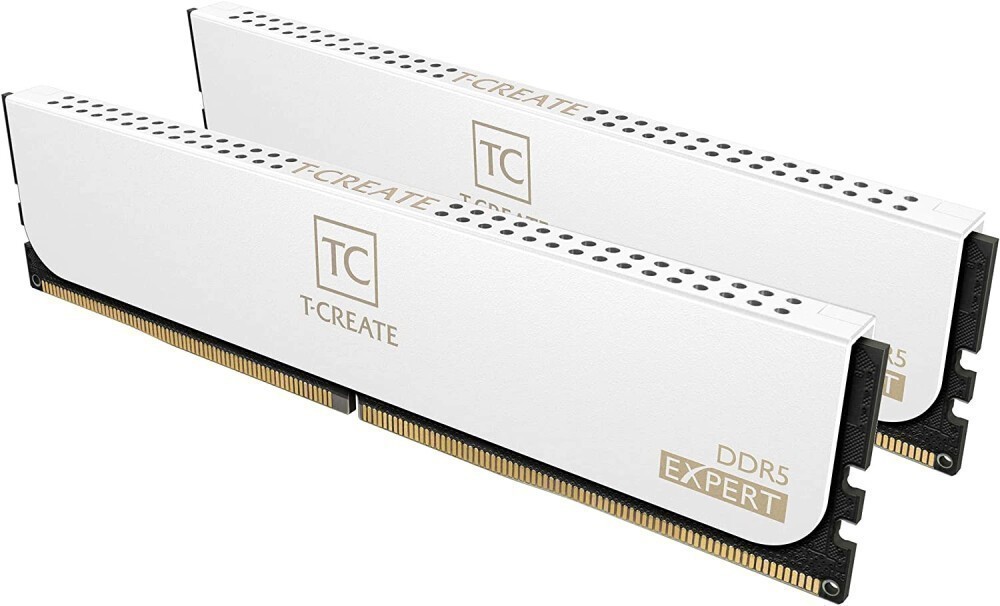 Team Group T-Create Expert 32Gb DDR5 PC48000 6000MHz KIT2 White CTCWD532G6000HC38ADC01