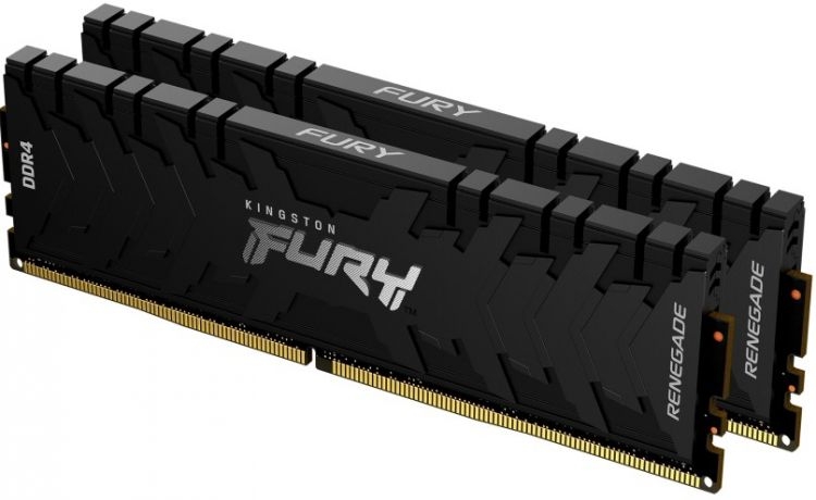 

Модули памяти Kingston, Fury Renegade 64Gb PC21300 DDR4 KIT2 KF426C15RBK2/64