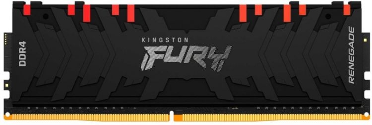

Модули памяти Kingston, Fury Renegade RGB 16Gb PC24000 DDR4 KF430C15RB1A/16