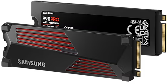 Samsung 990 PRO 2TB M.2 PCIe 4.0 MZ-V9P2T0GW