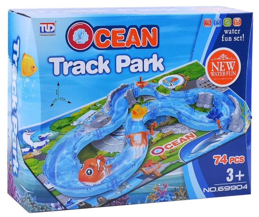 Tengleader Конструктор "Ocean Track Park 69904" 74 детали