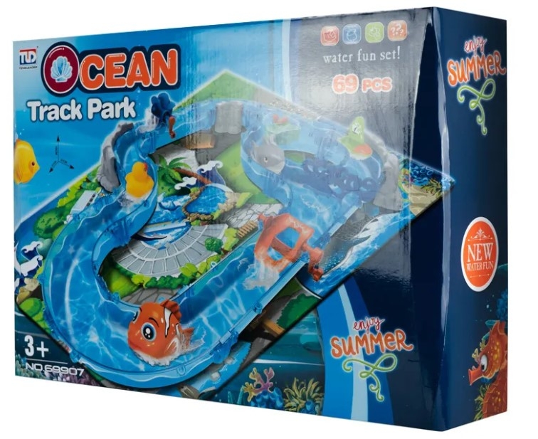 Tengleader Конструктор "Ocean Track Park 69907" 69 деталей