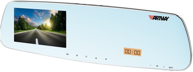 Artway Видеорегистратор MD-161 GLASS Combo-зеркало 3 в 1