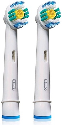 Braun Набор насадок Oral-B 3D White для электрической щетки, белый, 2 шт.