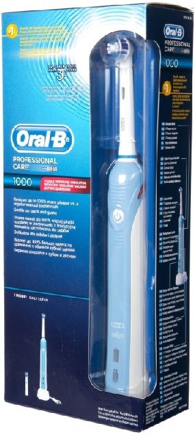 Braun Электрическая щетка Oral-B PRO 1000 Precision Clean D20.523.1 