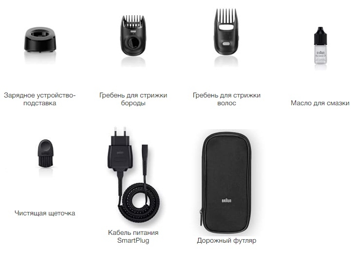 Braun триммер для бороды и усов BT 5090  