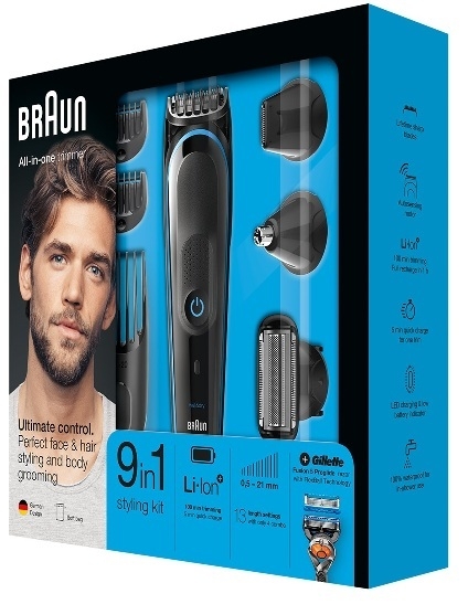 Braun Набор для стрижки 9 В 1 MGK 5080