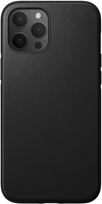 

Чехол-накладка Rugged Leather Case для Apple iPhone 12/ iPhone 12 Pro (black)