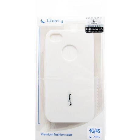 Cherry Чехол для iPhone 4/4S (силиконовая накладка)