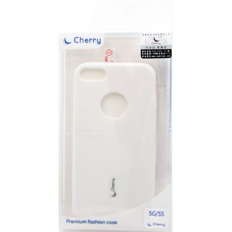 Cherry Чехол для iPhone 5/5S (силиконовая накладка)