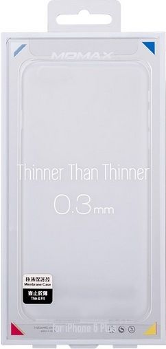 Momax Накладка для iPhone 6 Membrane Case 0.3 mm