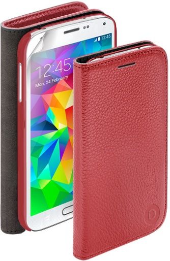 Deppa Чехол-книжка Wallet Cover для Samsung Galaxy S5 mini G800F и защитная пленка