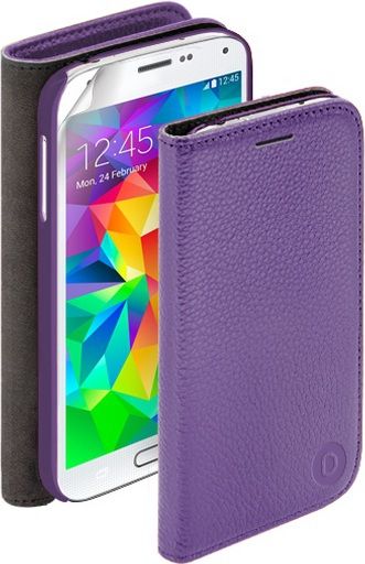 Deppa Чехол-книжка Wallet Cover для Samsung Galaxy S5 mini G800F и защитная пленка