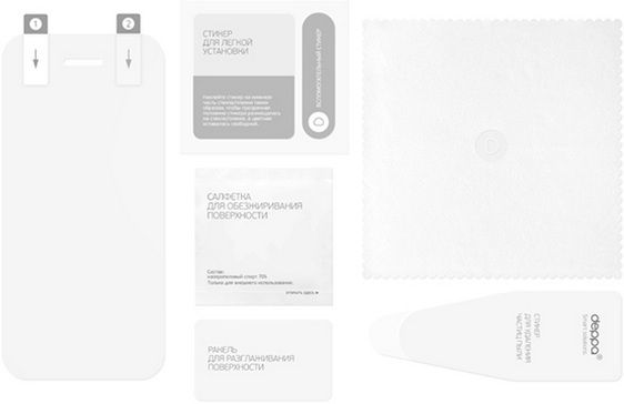 Deppa Чехол-книжка Wallet Cover для Samsung Galaxy S5 mini G800F и защитная пленка